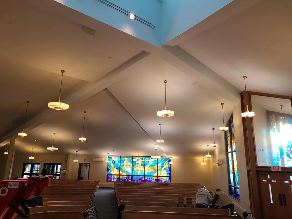 Exterior painting transformation by Tuxedo Painting NH Inc.